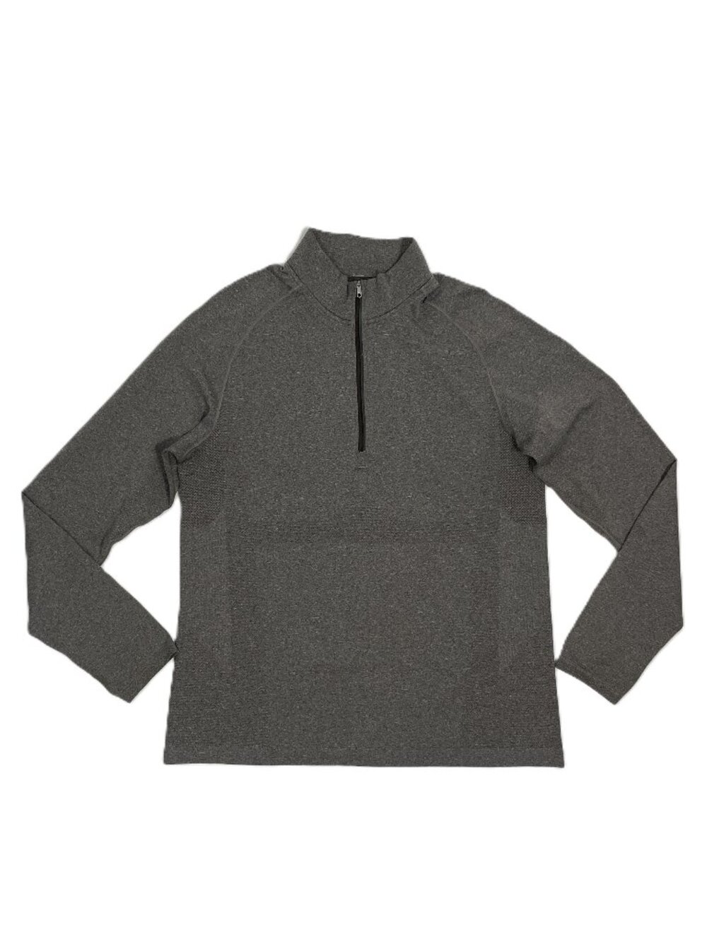 Lululemon Quarter Zip Performance Pullover Mens Large Gray Thumbholes